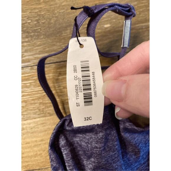 Victorias Secret 32C unlined semi demi bra NWT purple - Picture 3 of 6